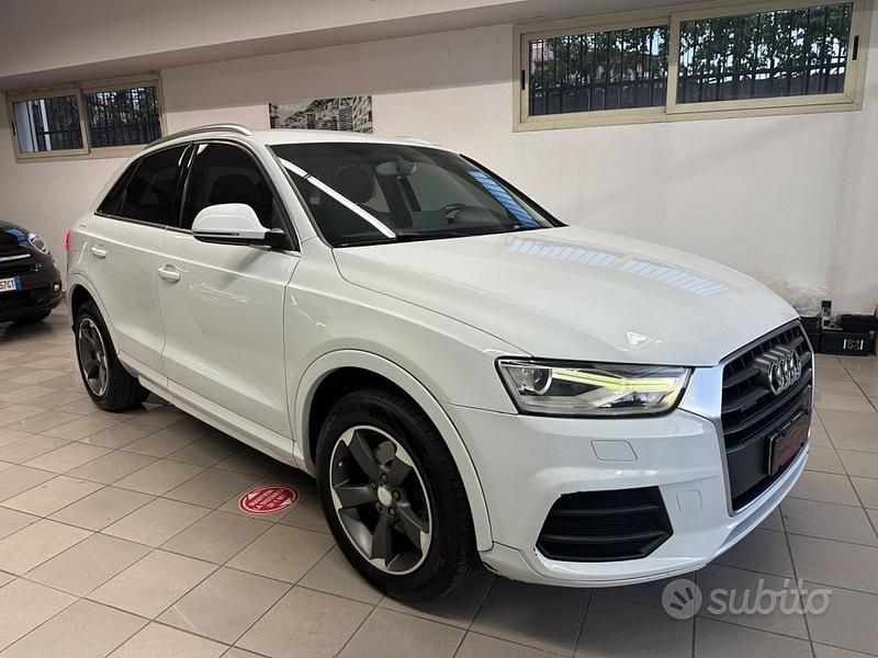 Usata Audi Q3 S-Line 150 CV (110 kW) 2015 Bianco SUV