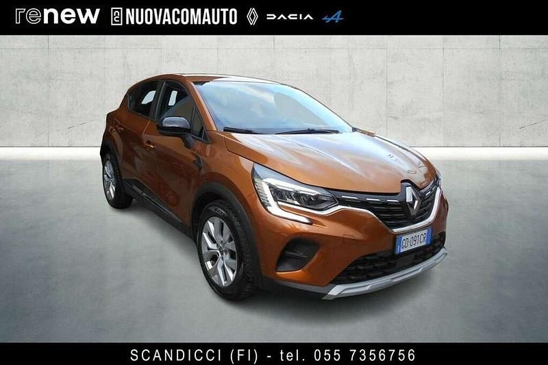 Usata Renault Captur Zen 101 CV (74 kW) 2021 Orange atacama SUV