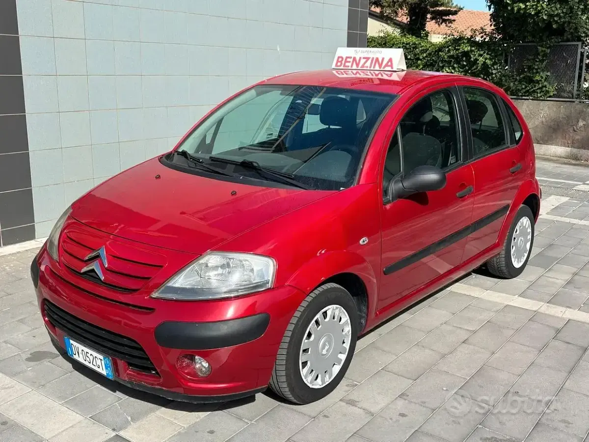 Usata Citroën C3 Elegance 60 CV (44 kW) 2009 Rosso Berlina