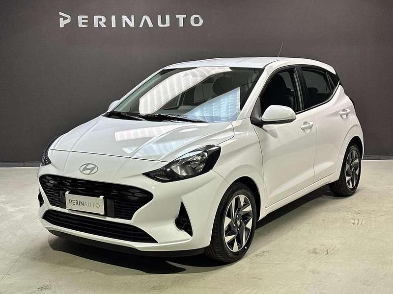 Nuova Hyundai i10 67 CV (49 kW) 2025 Atlas white Utilitaria