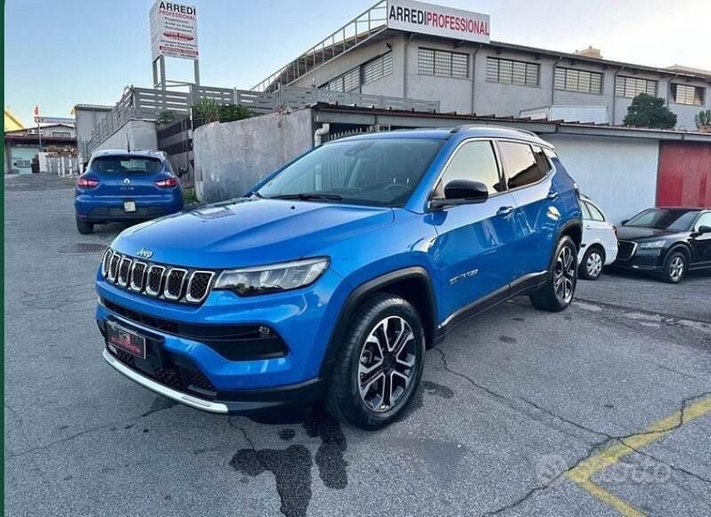 Usata Jeep Compass 131 CV (96 kW) 2022 Blu SUV