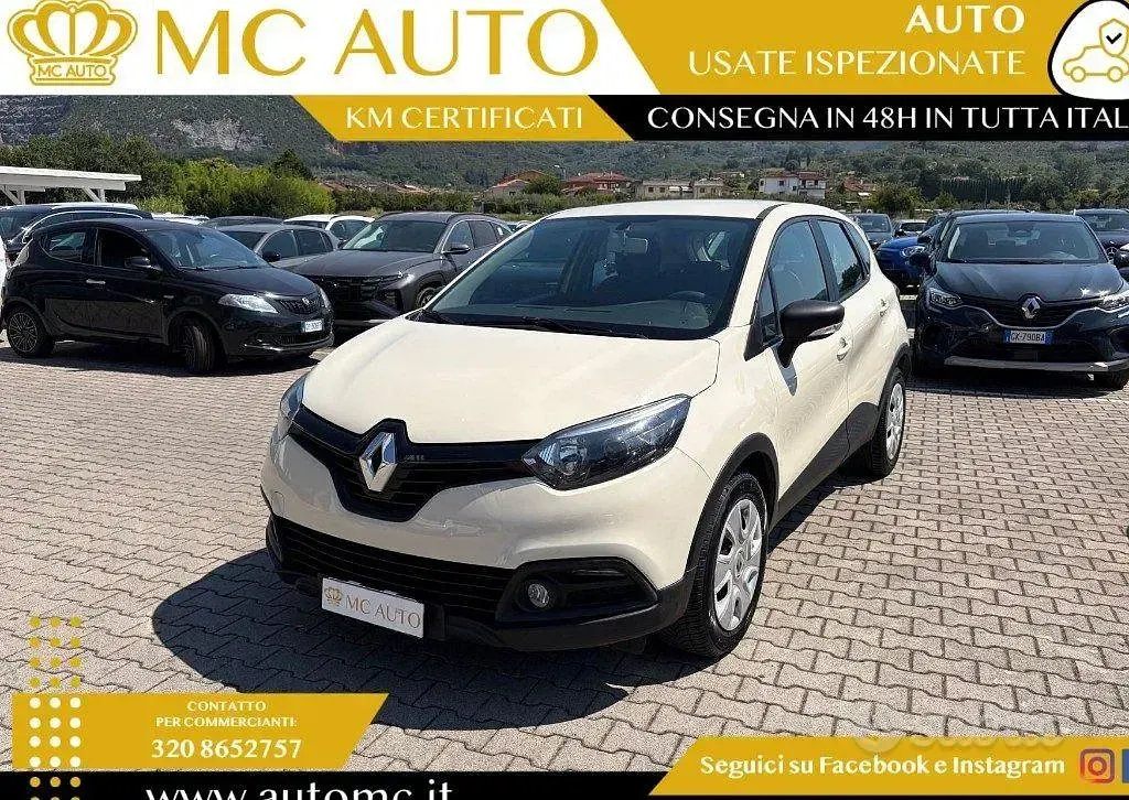 Usata Renault Captur 90 CV (66 kW) 2014 Beige SUV