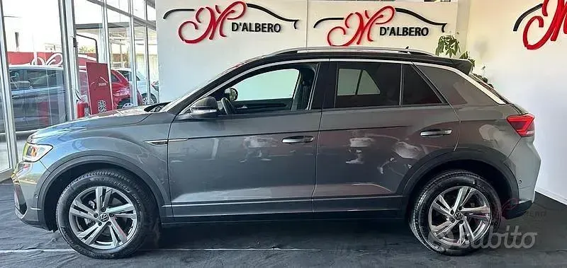Usata VW T-Roc R-line 110 CV (80 kW) 2022 Grigio SUV