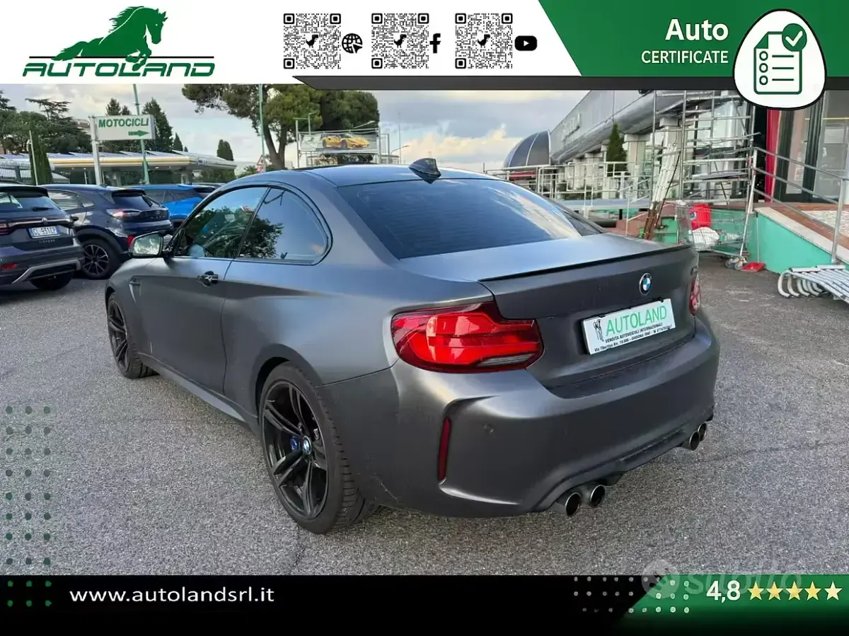 Usata BMW M2 370 CV (272 kW) 2019 Grigio Coupé