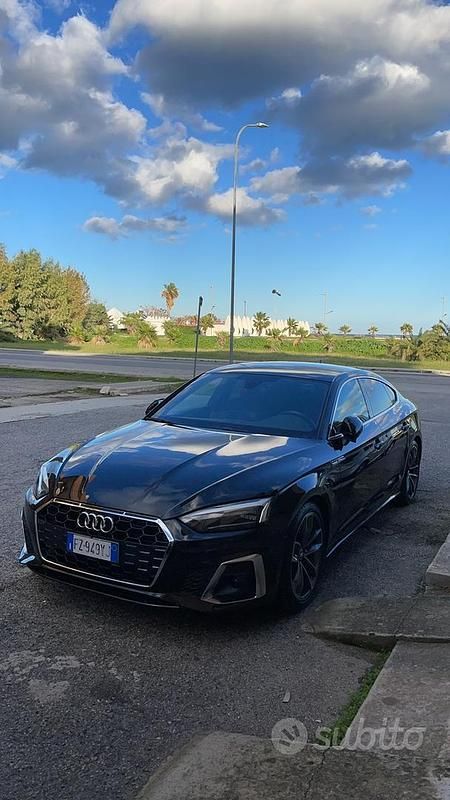 Usata Audi A5 Sportback S-Line 2020 Nero Utilitaria