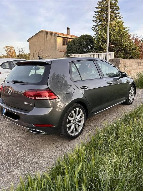 Usata VW Golf VII 150 CV (110 kW) 2018 Grigio Berlina