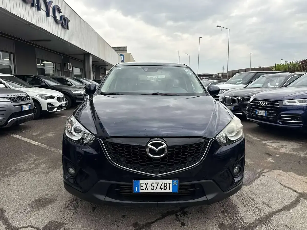 Usata Mazda CX-5 150 CV (110 kW) 2014 Blu/azzurro SUV