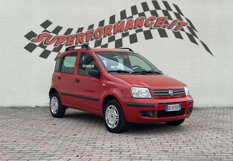 Usata Fiat Panda Dynamic 60 CV (44 kW) 2007 Rosso Utilitaria
