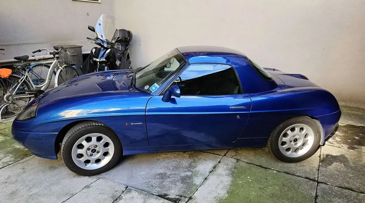 Usata Fiat Barchetta 131 CV (96 kW) 2001 Blu/azzurro Cabrio