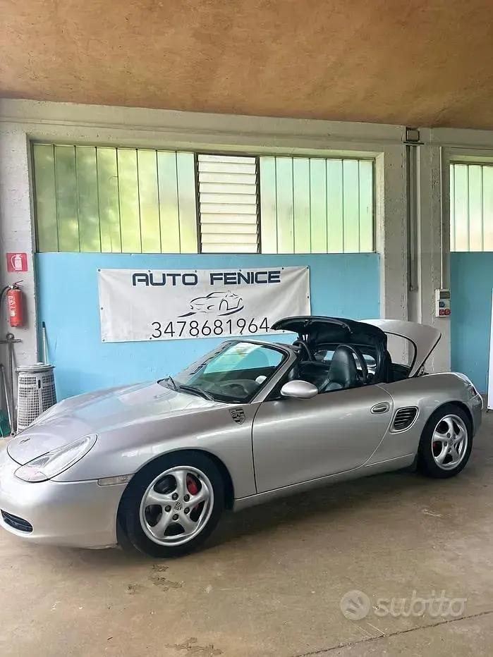 Usata Porsche Boxster 204 CV (150 kW) 1997 Grigio Cabrio