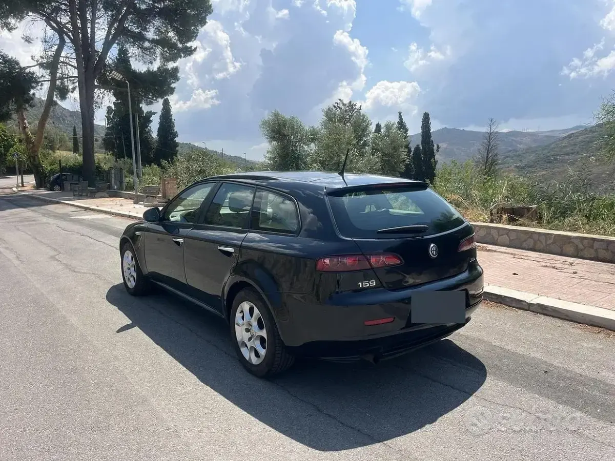 Usata Alfa Romeo 159 170 CV (125 kW) 2009 Nero Station wagon