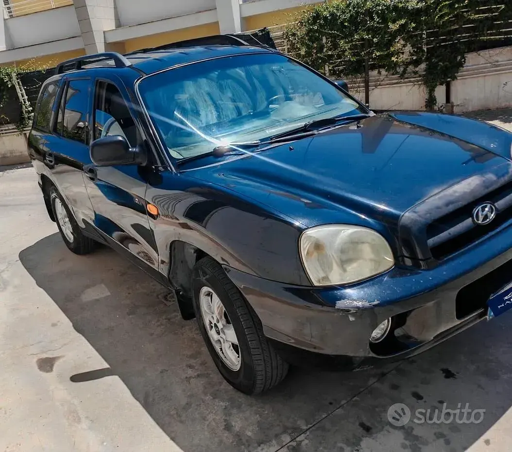 Usata Hyundai Santa Fe 112 CV (82 kW) 2006 Nero SUV