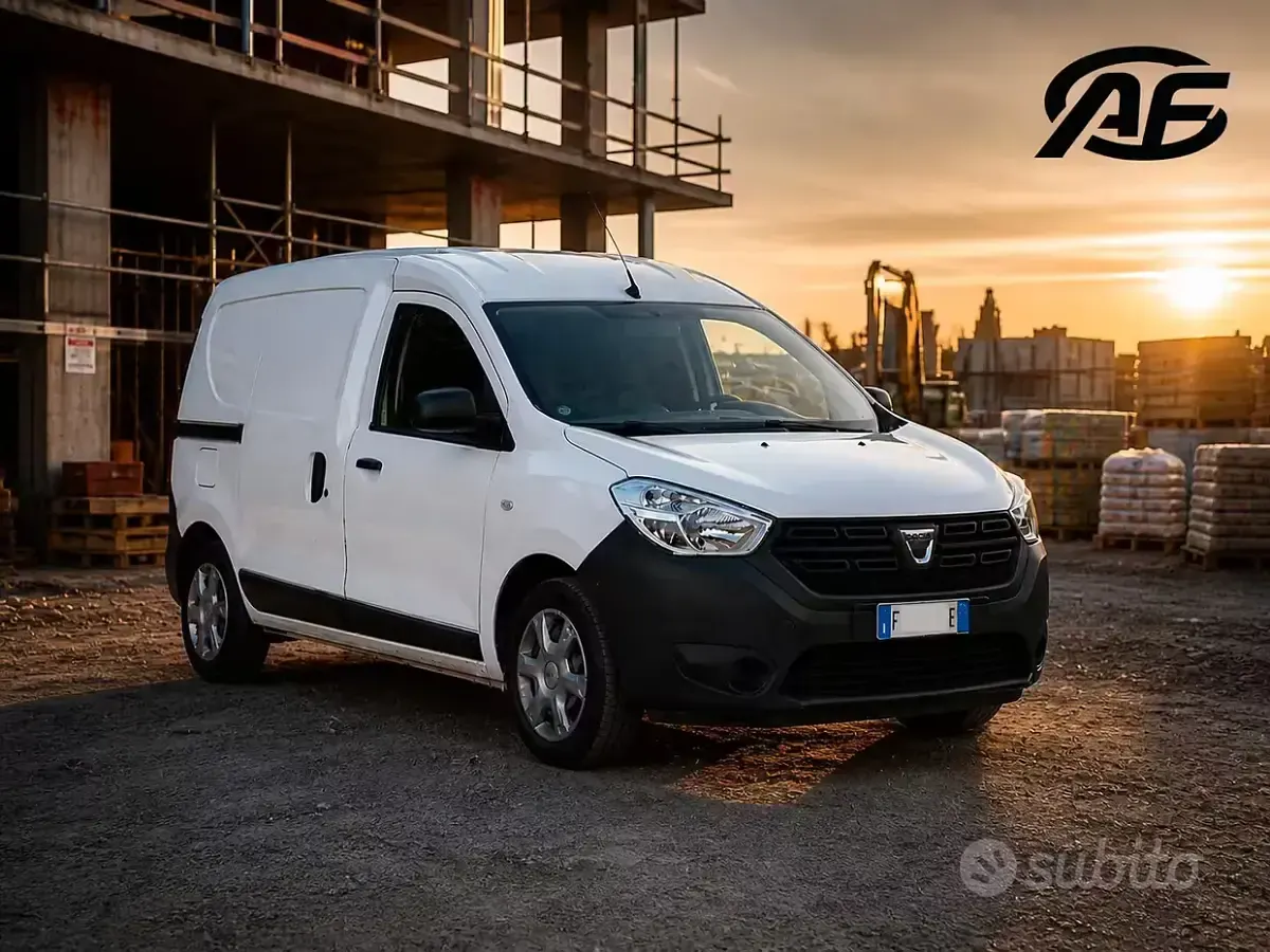Usata Dacia Dokker 75 CV (55 kW) 2019 Bianco Monovolume