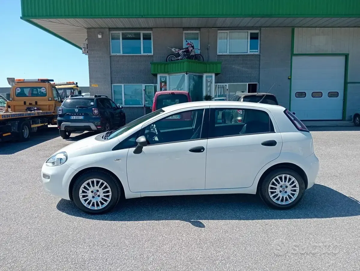 Usata Fiat Punto 75 CV (55 kW) 2013 Bianco Utilitaria