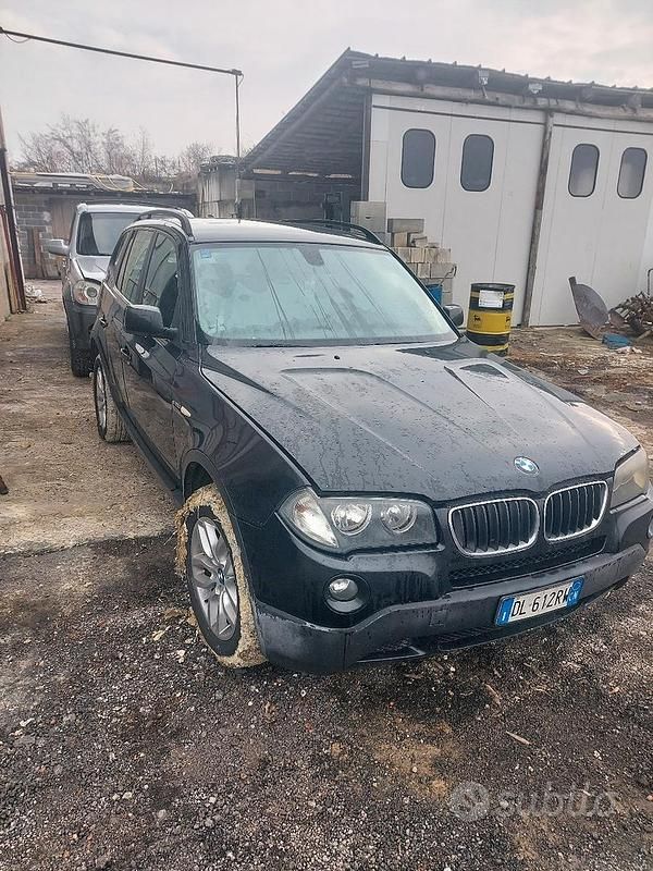 Usata BMW X3 Efficient Dynamics 150 CV (110 kW) 2007 Nero SUV