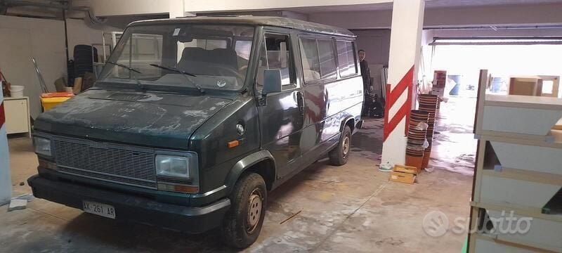 Usata Fiat Ducato 1985 Verde Furgone