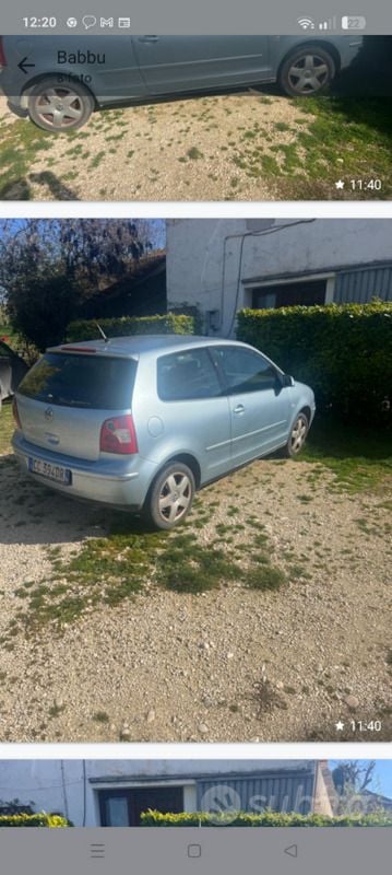 Usata VW Polo 101 CV (74 kW) 2002 Blu Utilitaria