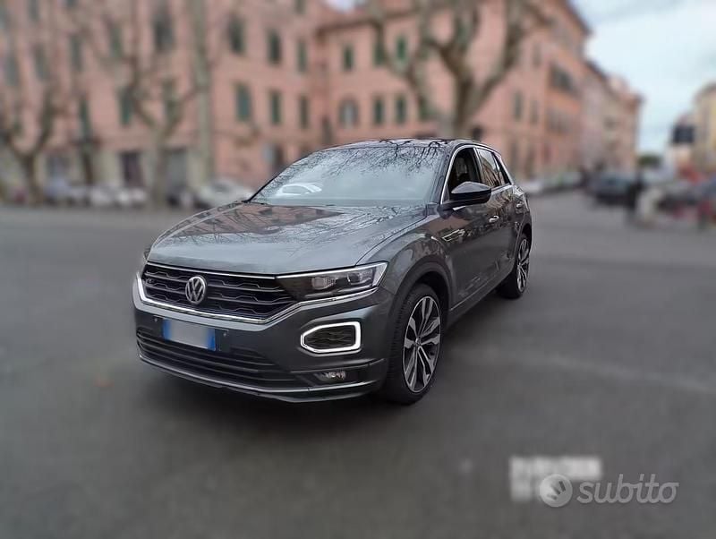 Usata VW T-Roc Advance 150 CV (110 kW) 2019 Grigio SUV