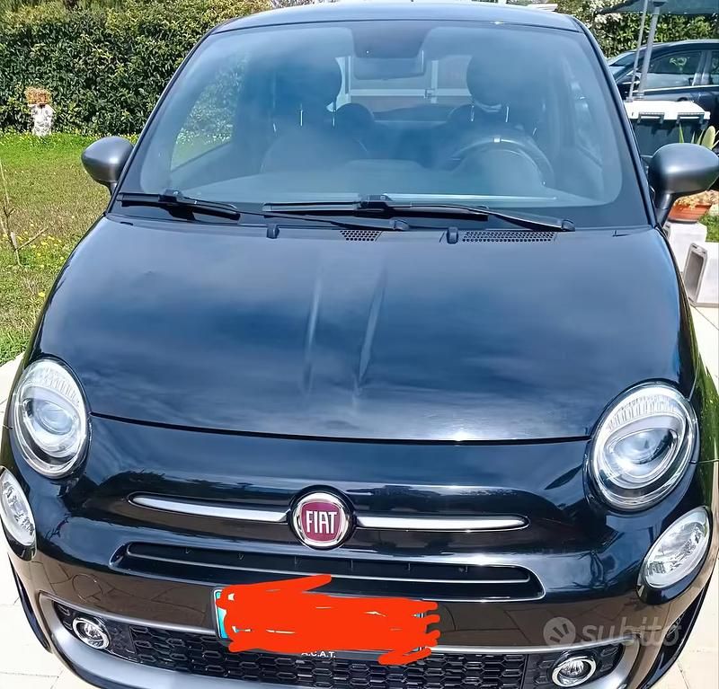 Usata Fiat 500 Sport 2019 Nero Berlina