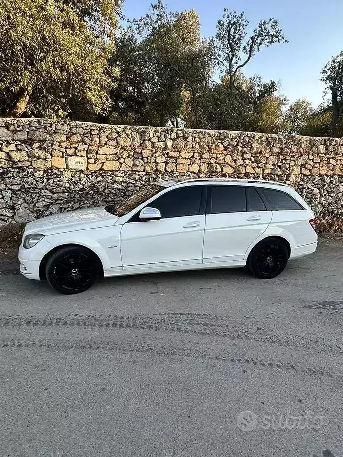 Usata Mercedes C220 2009 Bianco Station wagon