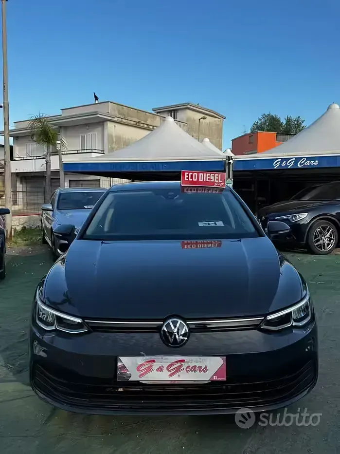 Usata VW Golf VIII Style 116 CV (85 kW) 2022 Grigio Berlina