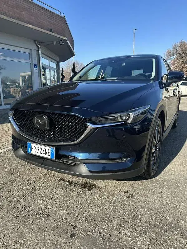 Usata Mazda CX-5 Exclusive 175 CV (128 kW) 2018 Blu SUV