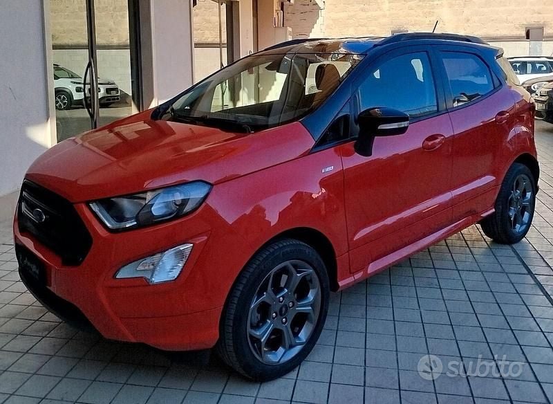 Usata Ford Ecosport ST-Line 125 CV (91 kW) 2018 Rosso SUV