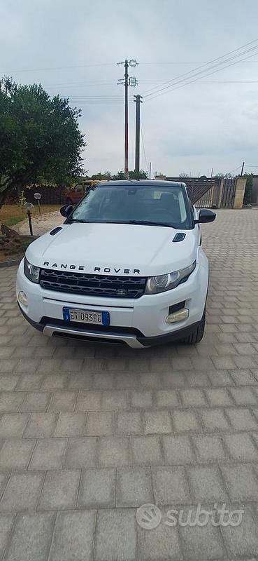 Usata Land Rover Range Rover evoque Pure 150 CV (110 kW) 2013 Bianco SUV