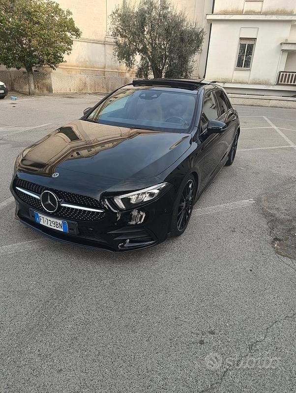 Usata Mercedes A180 2019 Nero Berlina
