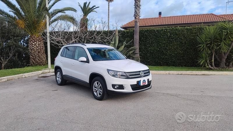 Usata VW Tiguan Trendline 110 CV (80 kW) 2013 Bianco SUV