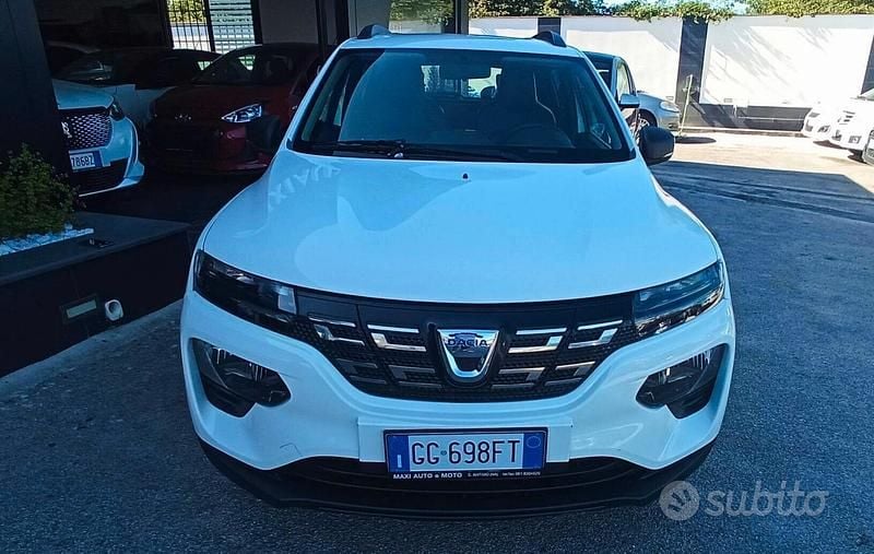 Usata Dacia Spring 33 kW (45 CV) 2021 Bianco Utilitaria