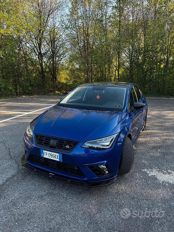 Usata Seat Ibiza FR 150 CV (110 kW) 2018 Blu Utilitaria