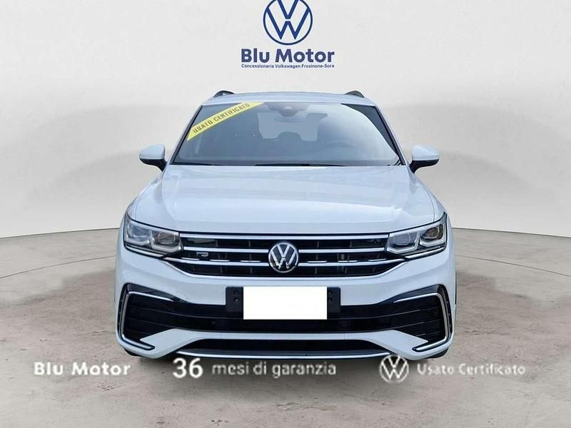 Usata VW Tiguan R-line 150 CV (110 kW) 2023 Pure white SUV