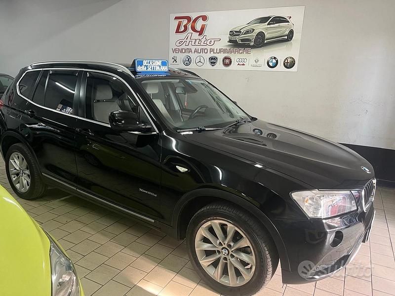 Usata BMW X3 183 CV (134 kW) 2012 Nero SUV
