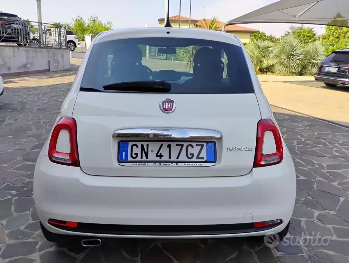 Usata Fiat 500 Style 69 CV (50 kW) 2023 Bianco Utilitaria