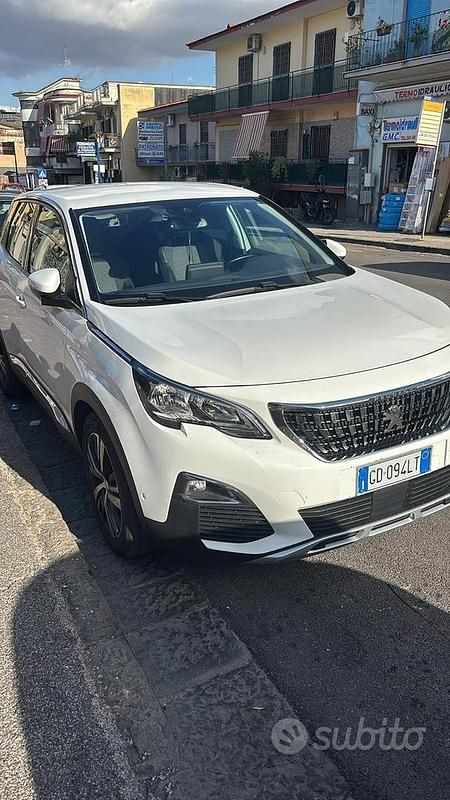 Usata Peugeot 3008 120 CV (88 kW) 2017 Bianco Monovolume