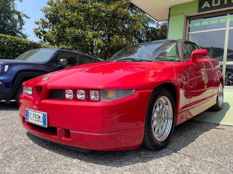 Usata Alfa Romeo SZ/RZ 211 CV (155 kW) 1990 Rosso Coupé