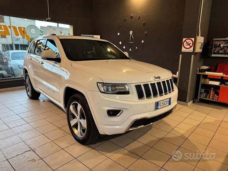 Bianco Usata 2017 Jeep Grand Cherokee Overland SUV | 19.100 € (Ottimo prezzo) - Immagine 1/4