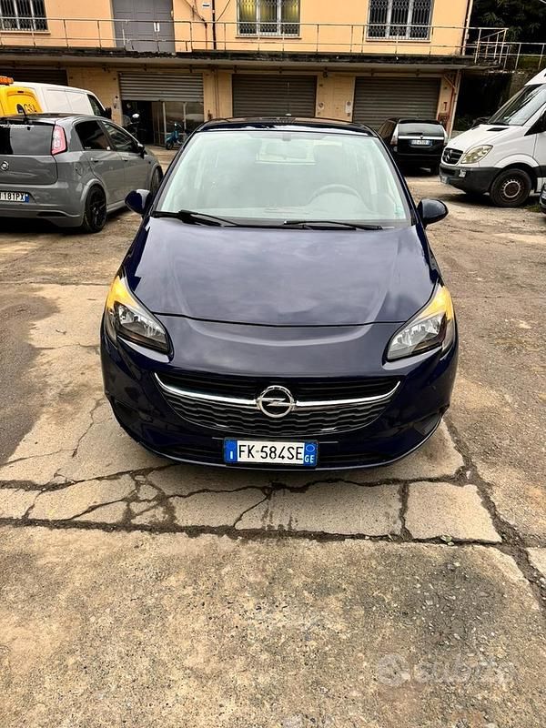 Blu Usata 2017 Opel Corsa Tre volumi | 7500 € (Super prezzo) - Immagine 1/4