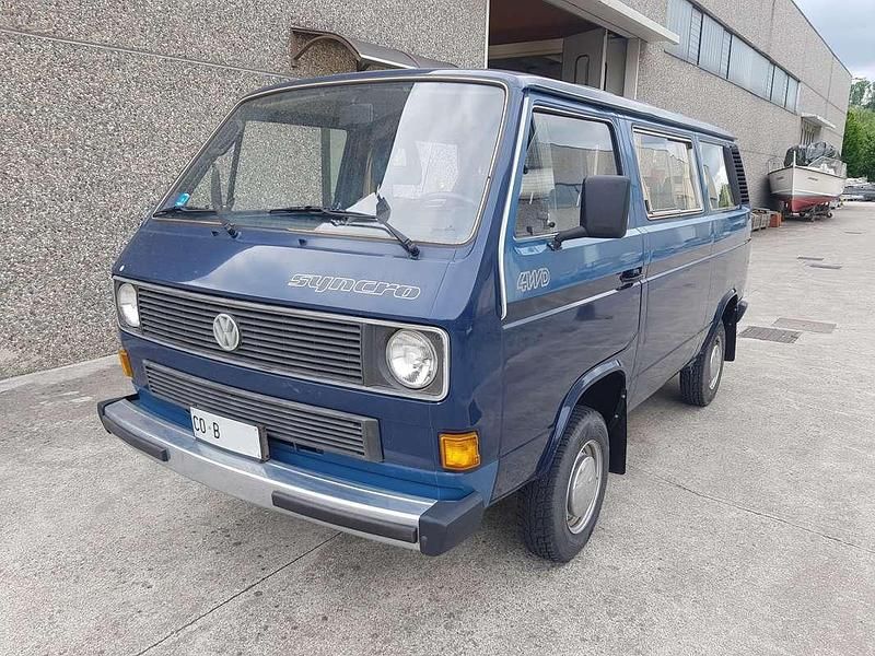 Usata VW T3 76 CV (55 kW) 1991 Blu/azzurro Furgone