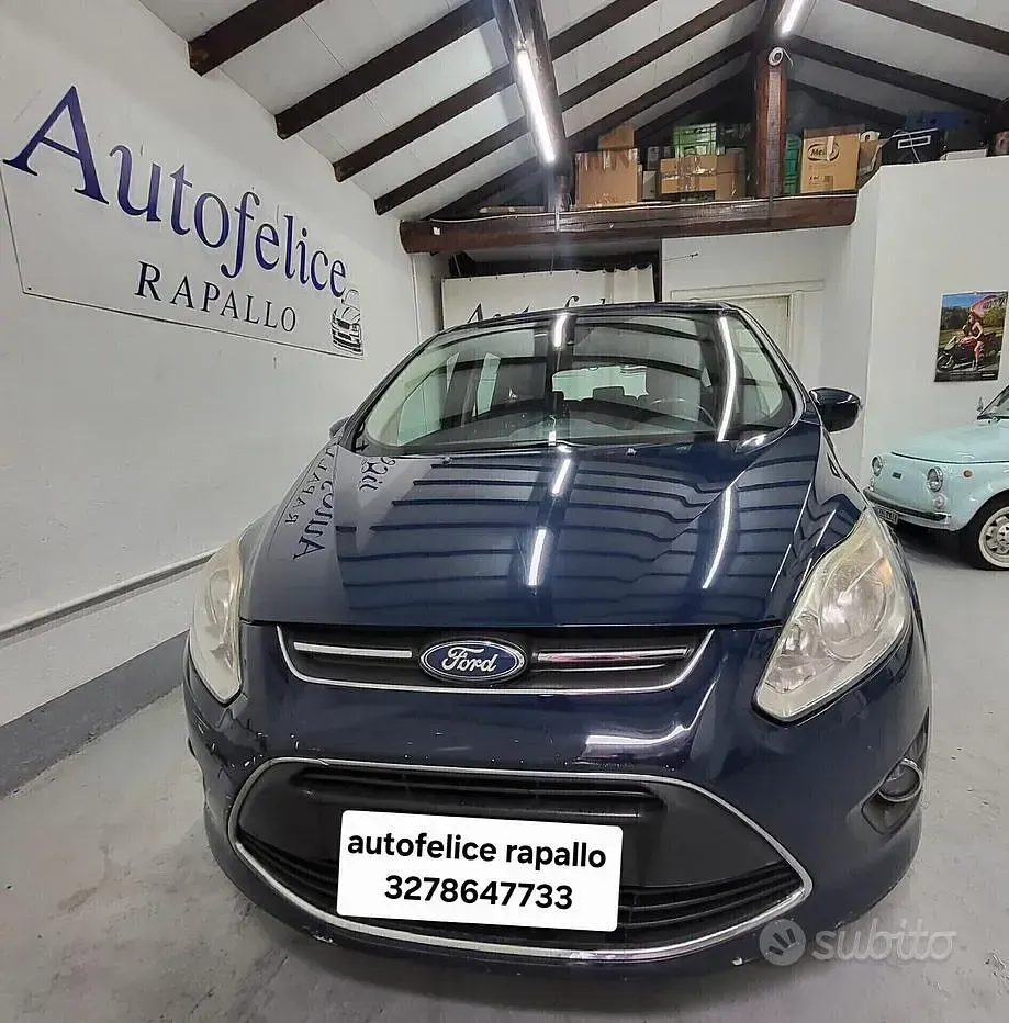 Usata Ford C-MAX Titanium 95 CV (69 kW) 2014 Bluazzurro Monovolume