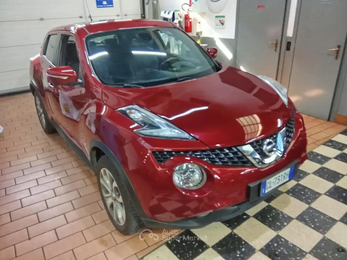 Usata Nissan Juke Tekna 110 CV (80 kW) 2016 Rosso SUV