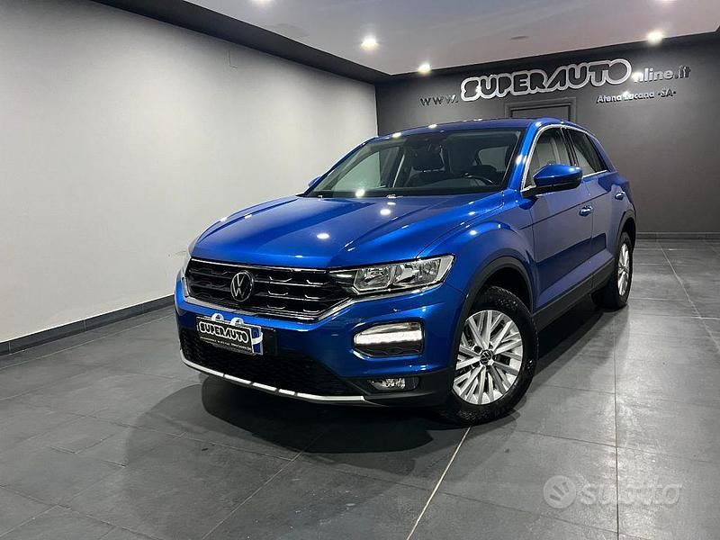 Usata VW T-Roc Advance 150 CV (110 kW) 2022 Blu SUV