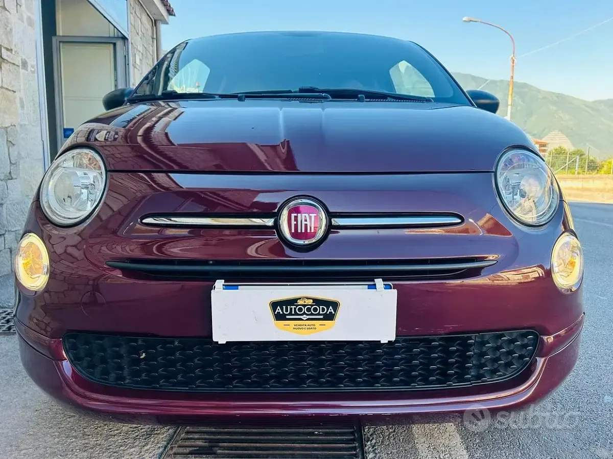 Usata Fiat 500 Pop 69 CV (50 kW) 2019 Marrone Berlina