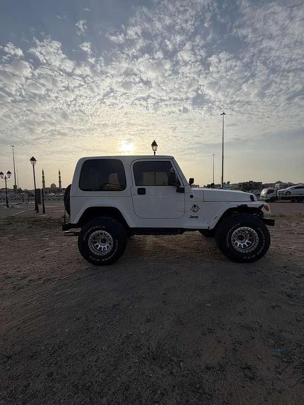 Begagnad Jeep Wrangler Sahara 184 HK (135 kW) 2005 Vit SUV