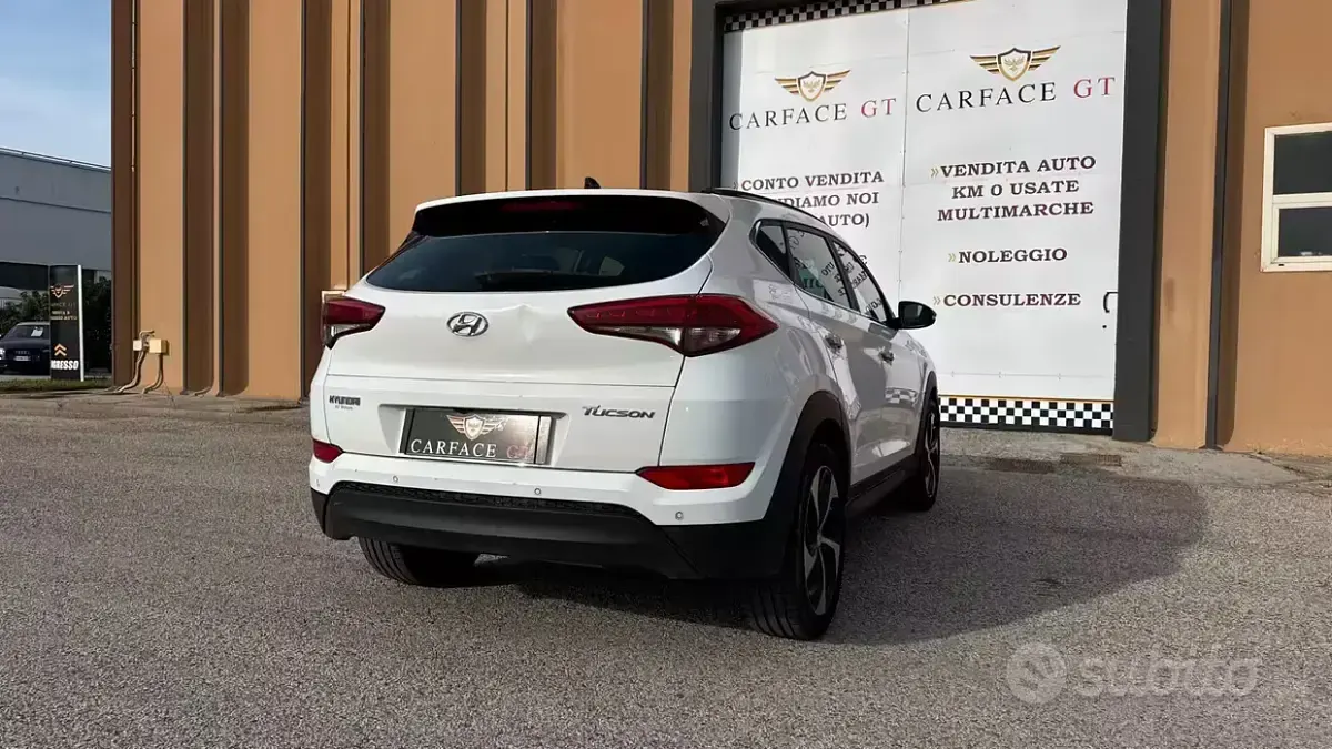Usata Hyundai Tucson 116 CV (85 kW) 2018 Bianco SUV