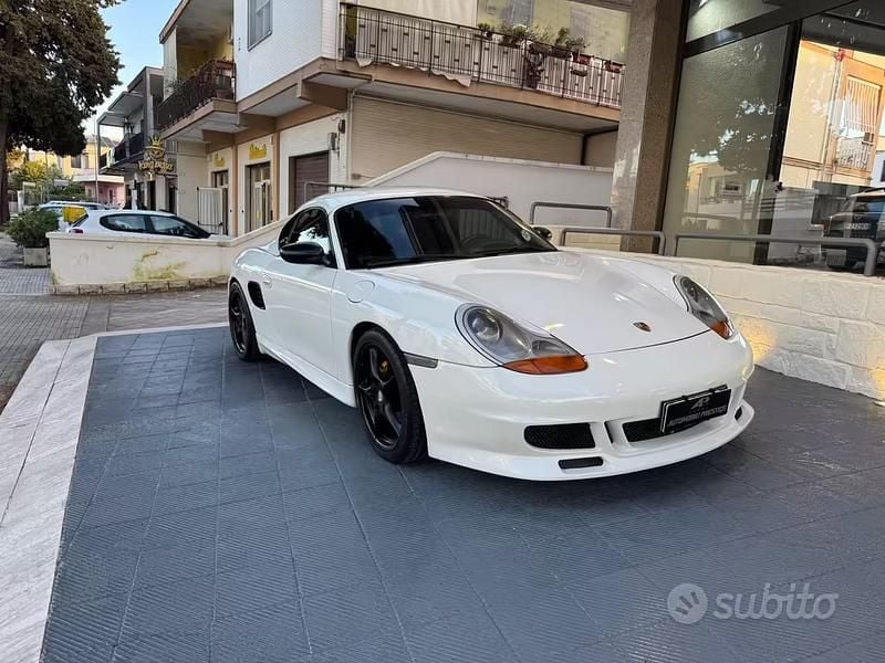 Usata Porsche Boxster 228 CV (167 kW) 2004 Bianco Cabrio