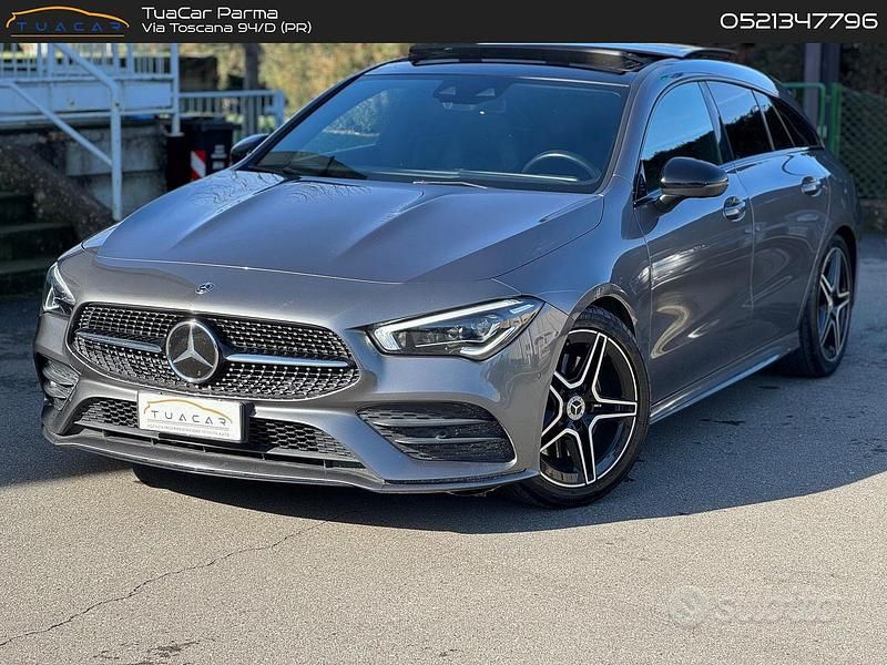 Usata Mercedes CLA200 Premium 163 CV (119 kW) 2019 Grigio Station wagon