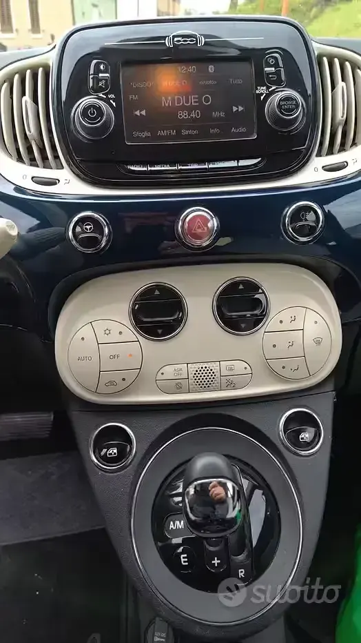 Usata Fiat 500C Dolcevita 69 CV (50 kW) 2019 Blu Cabrio