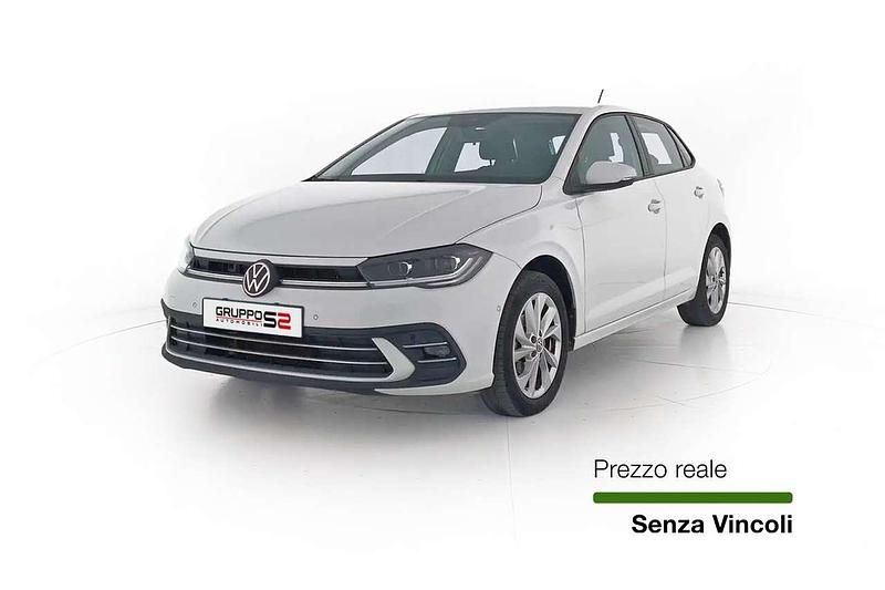 Bianco Usata 2022 VW Polo IQ Drive Tre volumi | 17.900 € (Buon prezzo) - Immagine 1/4